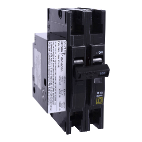 Schneider Electric Thermal Magnetic Circuit Breaker; 2-Pole; 100A; 120/240VAC; Lever; Box Lug Terminal; UL 489